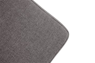 Crazy Limited Edition 4-seters Venstrevendt L-formet Dyp Sjeselongsofa i Stoff - Grå - Møbler - Sofaer - Sofa med sjeselong