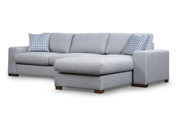 Huelva Divansofa - Grå - Møbler - Sofaer - Sofa med sjeselong