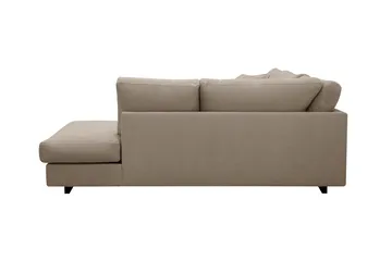 Valencia Ekstra Dyp 4-seters sofa med Sjeselong Høyre - Brun - Møbler - Sofaer - Sofa med sjeselong