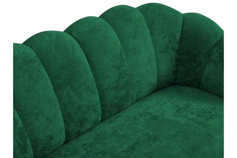 Adrial 3-seters Sofagruppe - Fløyel/Rosa - Møbler - Sofaer - Sofagrupper