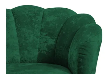 Adrial 3-seters Sofagruppe - Fløyel/Rosa - Møbler - Sofaer - Sofagrupper