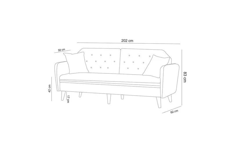 Interlaken Sofagruppe - Krem - Møbler - Sofaer - Sofagrupper