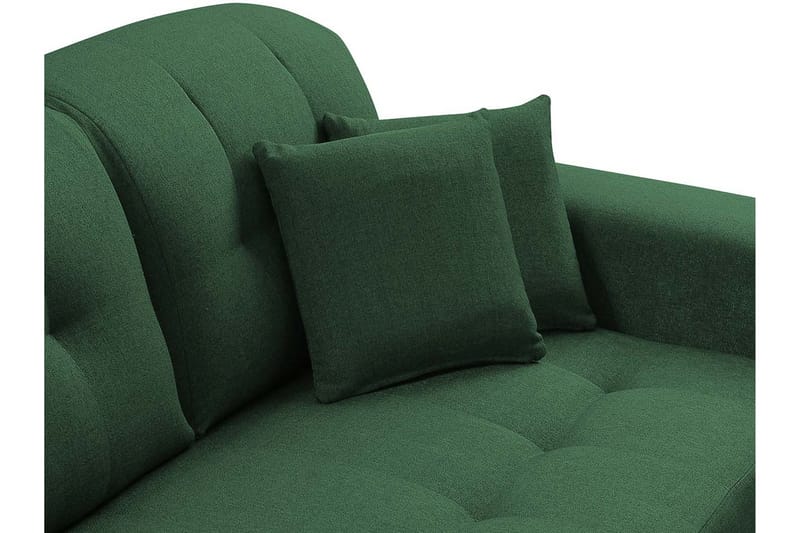 Rapale Sofagruppe Venstre med Fotskammel - Grå - Møbler - Sofaer - Sofa med sjeselong