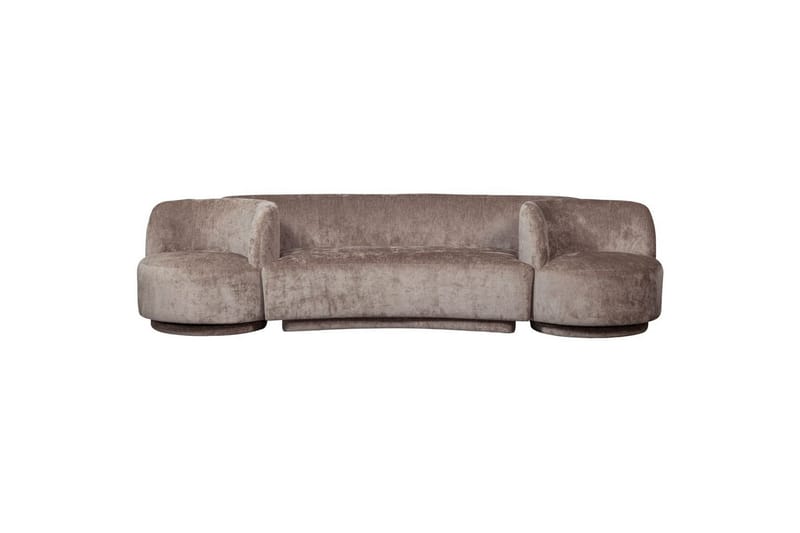 Sofasett Kombi-Popular - Taupe - Møbler - Sofaer - 4 seter sofa