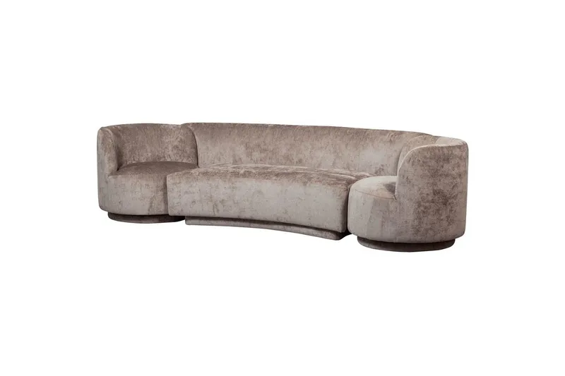 Sofasett Kombi-Popular, Taupe