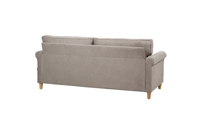 Soffa Beige||Light colored wood - Møbler - Sofaer - Sofa 3 seter