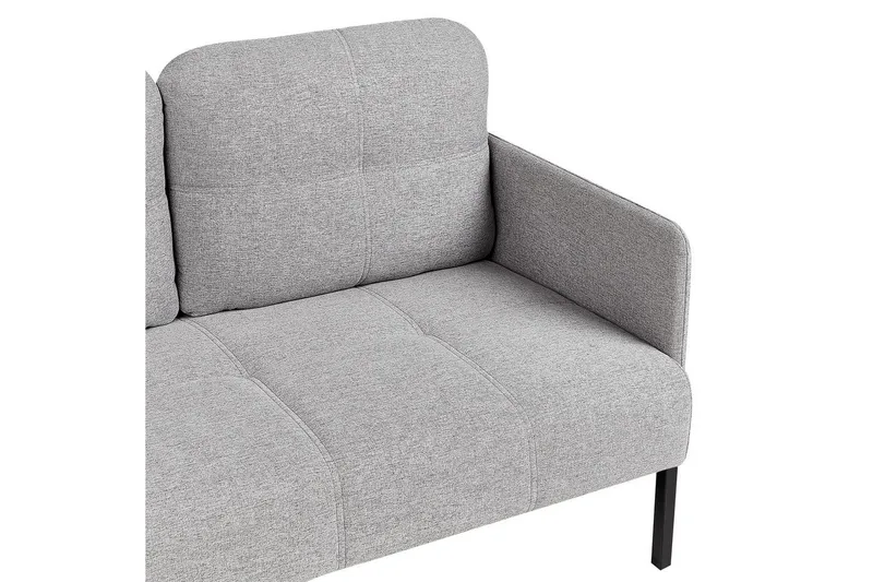 Soffa Light grey||Black - Møbler - Sofaer - 2 seter sofa