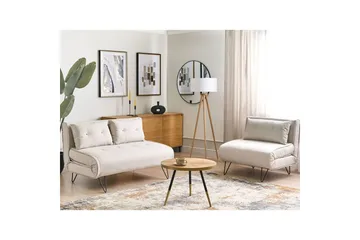 Soffgrupp Vestfold Beige||Black VALUE_MISSING_2 - Møbler - Sofaer - Sofagrupper