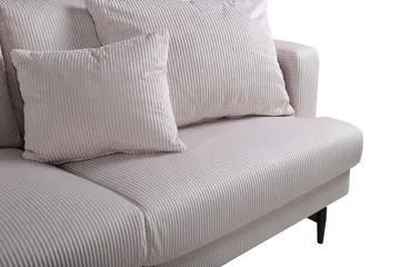 Sofia 3-seters Sofa - Beige - Møbler - Sofaer - Sofa 3 seter