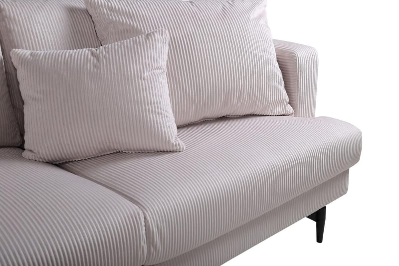 Sofia 3-seters Sofa - Beige - Møbler - Sofaer - Sofa 3 seter