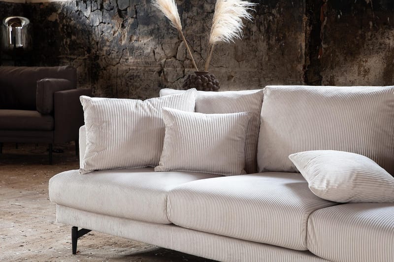Sofia 3-seters Sofa - Beige - Møbler - Sofaer - Sofa 3 seter