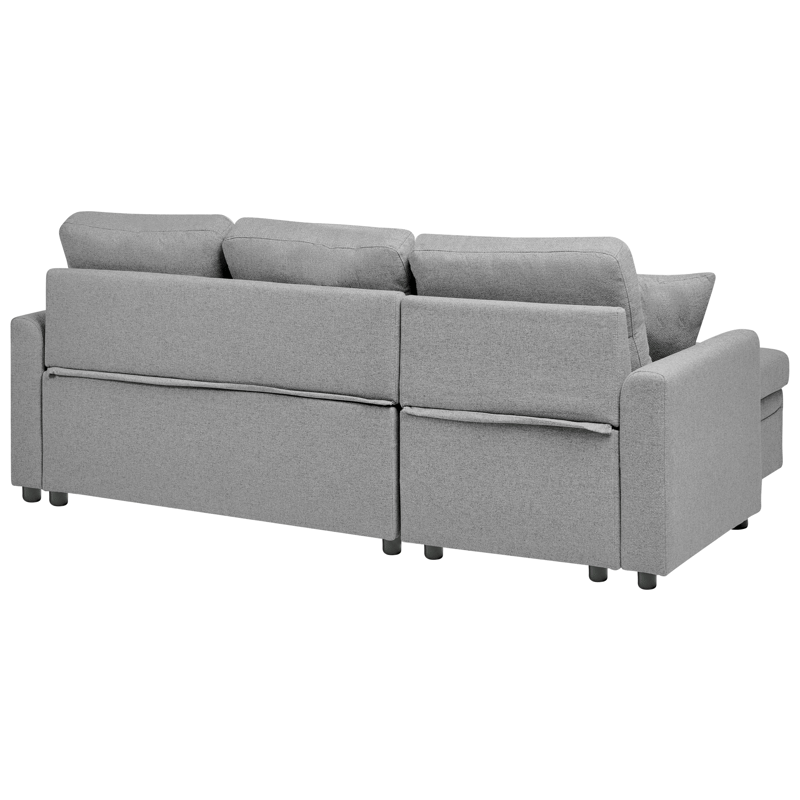3-seters sofa Nassjo høyrevendt - Grå - Møbler - Sofaer - Sovesofaer