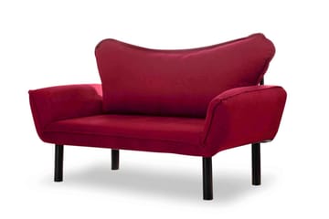 Annabelle Sovesofa 2-seter - Burgunder - Møbler - Sofaer - Sovesofaer