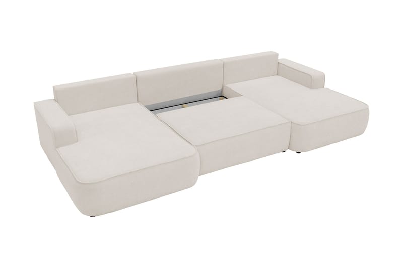 Avignon Sovesofa Dubbeldivan 5-sits - Hvit - Møbler - Sofaer - Sovesofaer