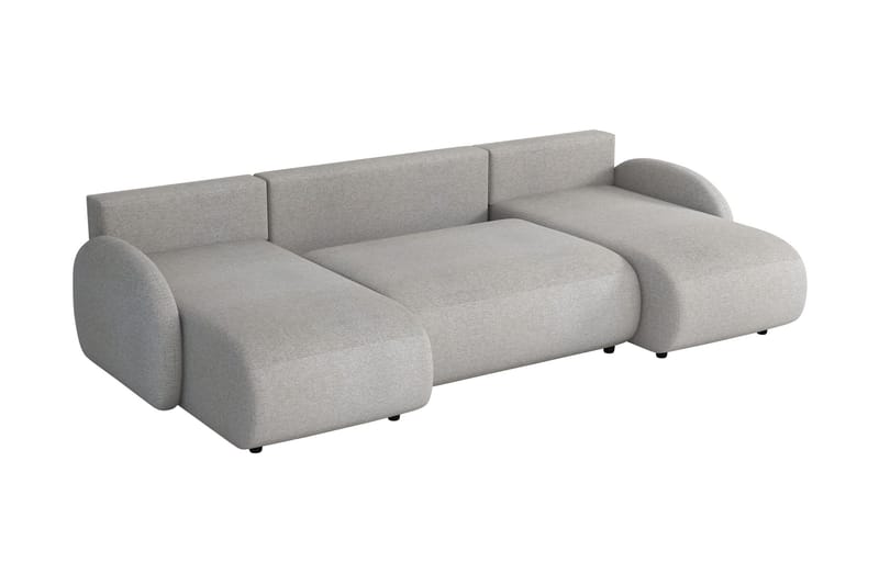 Carve Sovesofa Dobbel Divan 3-Seter - Beige - Møbler - Sofaer - Sovesofaer