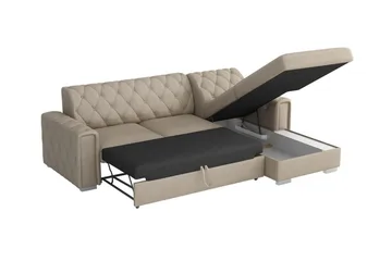 Denegal 3-seters Hjørnesovesofa - Møbler - Sofaer - Sovesofaer