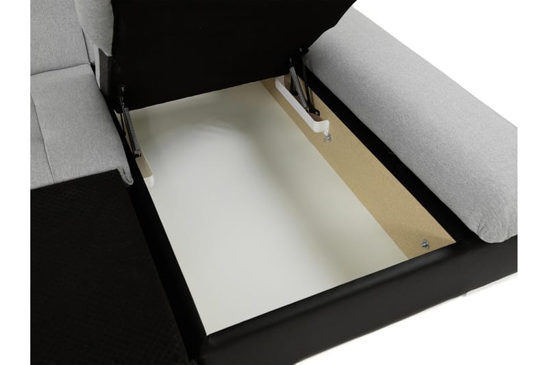 Djerra Sovesofa med Divan 3-seter - Beige - Møbler - Sofaer - Sovesofaer