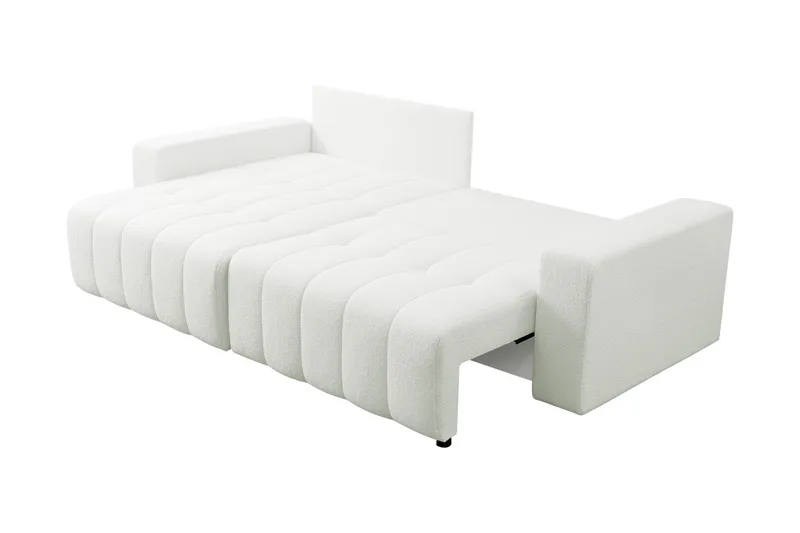 Doryn Sovesofa med Divan 3-seter - Grå - Møbler - Sofaer - Sovesofaer