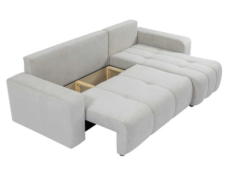 Flo Sovesofa med sjeselong 3-seter - Hvit - Møbler - Sofaer - Sovesofaer