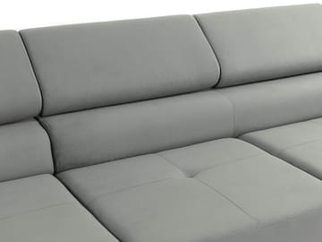 Gabina 3-seters sovesofa med divan - brun - Møbler - Sofaer - Sovesofaer