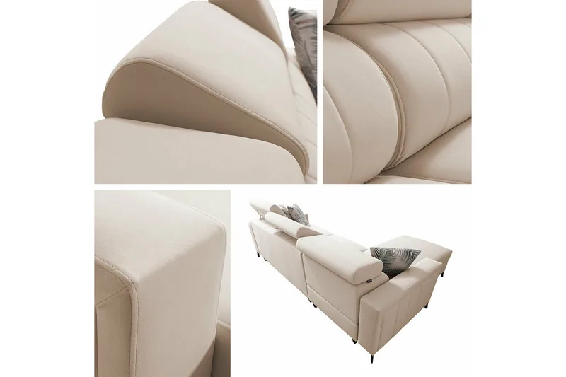 Galbally 3-seters hjørnesovesofa - Møbler - Sofaer - Sovesofaer