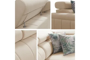 Galbally 3-seters hjørnesovesofa - Møbler - Sofaer - Sovesofaer