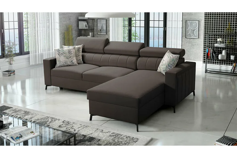 Galbally 3-seters hjørnesovesofa - Møbler - Sofaer - Sovesofaer