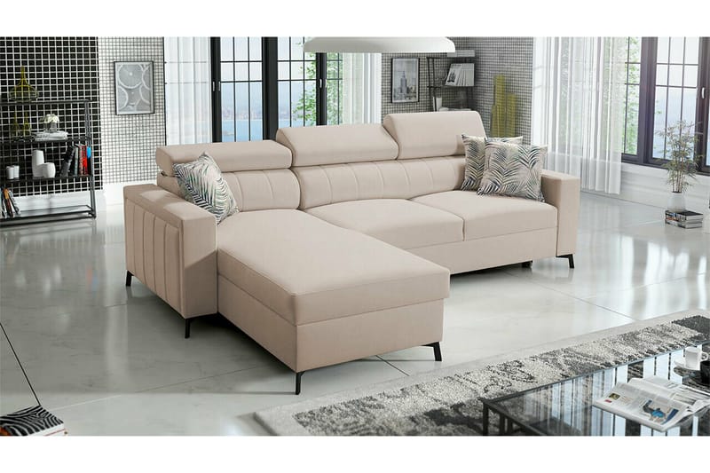 Galbally 3-seters hjørnesovesofa - Møbler - Sofaer - Sovesofaer
