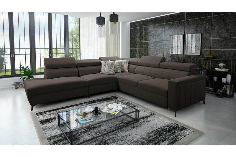 Galbally 4-seters hjørnesovesofa - Møbler - Sofaer - Sovesofaer
