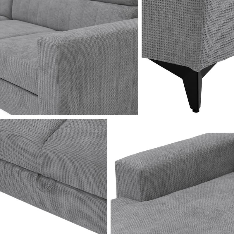 hjørnesofa Hjørnesofa MILANO DM Flow 09 Høyre - Møbler - Sofaer - Sovesofaer