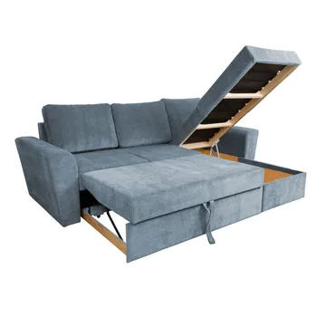 Hjørnesovesofa Tjörnö - Grå - Møbler - Sofaer - Sovesofaer