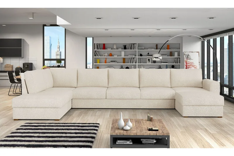 Kintore 6-seters hjørnesovesofa - Møbler - Sofaer - Sovesofaer