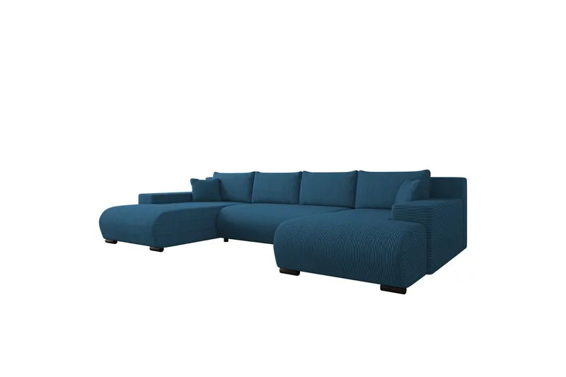 Krysen Sovesofa Dubbeldivan 4-sits, Blå