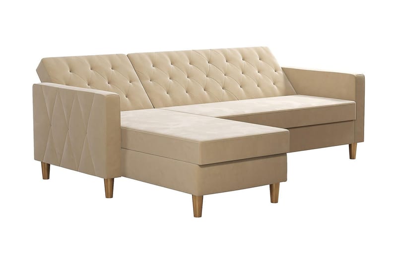 Liberty Divansovesofa Hvit - Møbler - Sofaer - Sovesofaer