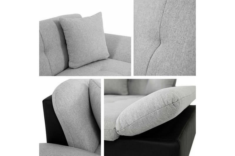 Lomux 3-seters hjørnesovesofa - Møbler - Sofaer - Sovesofaer