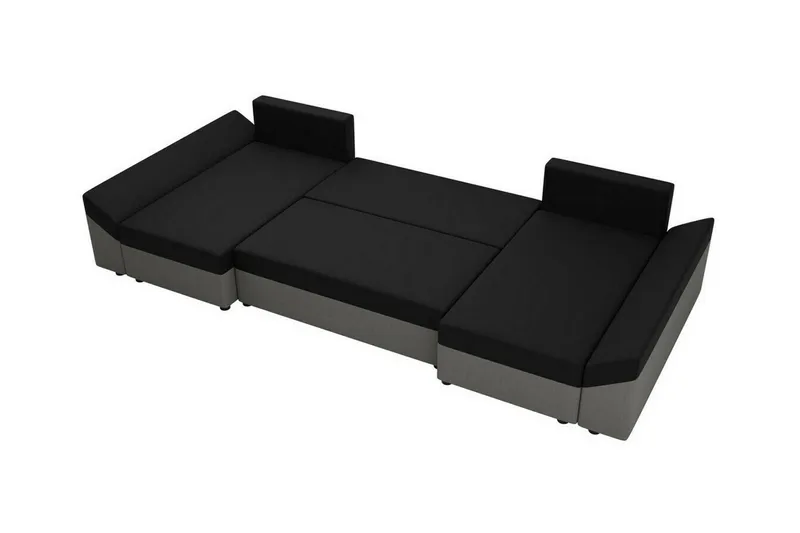 Midfeld 4-sits Hörnbäddsoffa Dark yellow - Møbler - Sofaer - Sovesofaer