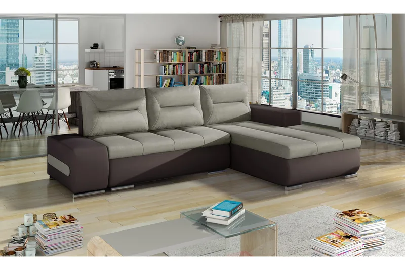 Rodeche Sovesofa, Beige/Brun