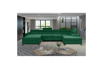 Seksjon Eltap Josette 360x200x92 cm - Kronos 19, Mørk Grønn, Høyre - Møbler - Sofaer - Sovesofaer
