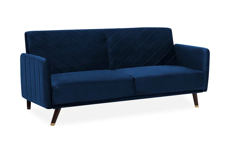 Senja Sovesofa 200 cm, Blå