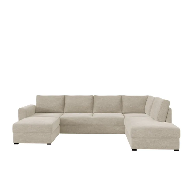 Taberk 5-seters U-sofa med Divan Venstre