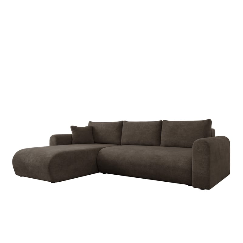 Tacon 3-seters sovesofa med divan, brun