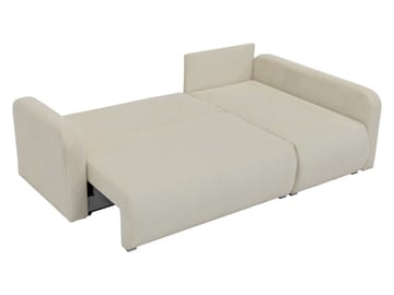 Toren sovesofa med oppbevaring og divan høyre - Beige - Møbler - Sofaer - Sovesofaer