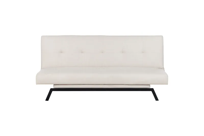 Tripta Sovesofa 3-seter, Svart/Hvit