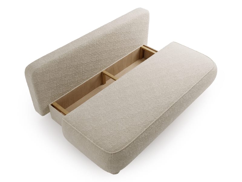 Villoruela Sovesofa 3-seter - Hvit - Møbler - Sofaer - Sovesofaer
