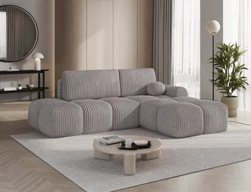Vittario 3-seters Bubblig sovesofa med divan og oppbevaring Høyre - Modullo 03 - Møbler - Sofaer - Sovesofaer