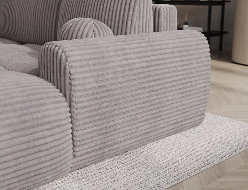 Vittario 3-seters Bubblig sovesofa med divan og oppbevaring Høyre - Modullo 03 - Møbler - Sofaer - Sovesofaer