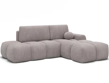 Vittario 3-seters Bubblig sovesofa med divan og oppbevaring Høyre - Modullo 03 - Møbler - Sofaer - Sovesofaer