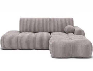 Vittario 3-seters Bubblig sovesofa med divan og oppbevaring Høyre - Modullo 03 - Møbler - Sofaer - Sovesofaer