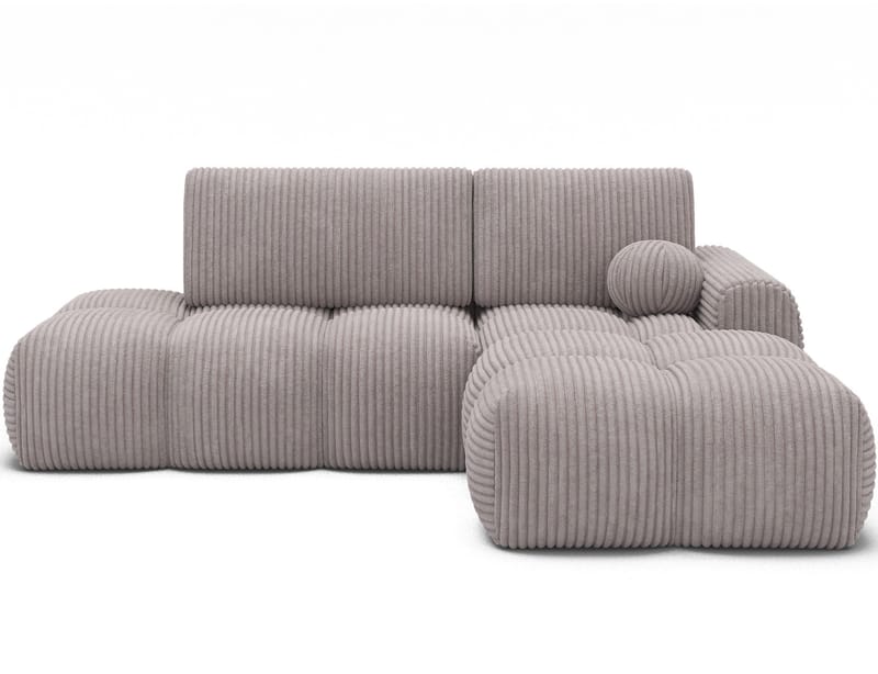 Vittario 3-seters Bubblig sovesofa med divan og oppbevaring Høyre - Modullo 03 - Møbler - Sofaer - Sovesofaer