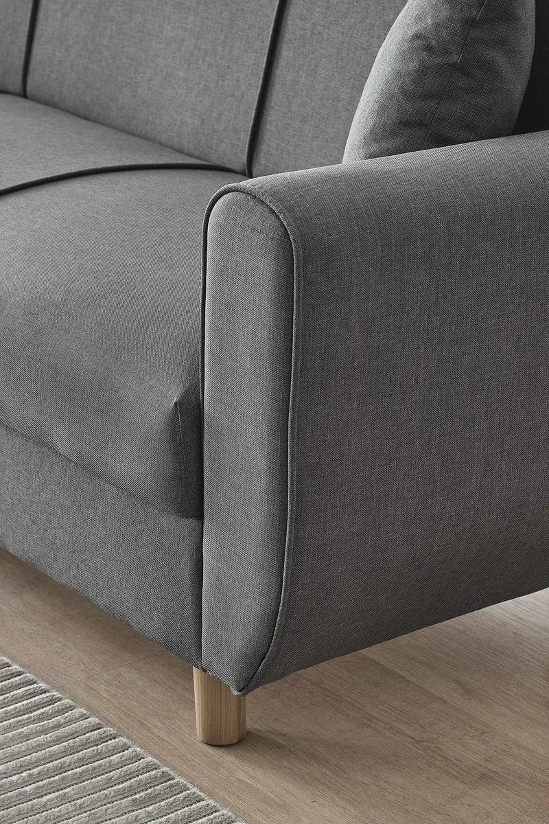 Torlan 3-seters sofa - Mørk grå - Møbler - Sofaer - Sovesofaer